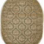 Ковёр ручной работы (Индия), шерсть KING OF AGRA (RAJPUT CARPETS)  - 200x305x8 (RAJ14_R_NO67-LBLU-LBLU14855(Oval))