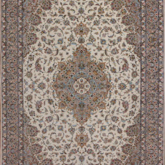 Ковёр ручной работы (Иран), шёлк QUM MM IR (MOURO INTERTRADE)  - 197x300x3 (QUM_IR_13-28-IR FALLAH)