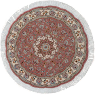 Ковёр ручной работы (Иран), шерсть TABRIZ IR (MOURO INTERTRADE)  - 100x100x5 (TZIR_IR_9-687-IR(Round))