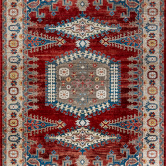 Ковёр из полиэстера Турция RAKKAS (ART DIS TIC.LTD.STI.)  - 300x380x8 (RAKS_M_0248A-BORDO-ROSE)