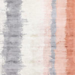 Ковёр ручной набивки (Индия), арт-шёлк OCEAN (TULSI)  - 170x240x10 (OCE_RN_RED-GREY)
