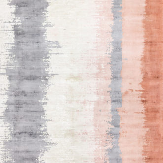 Ковёр ручной набивки (Индия), арт-шёлк OCEAN (TULSI)  - 170x240x10 (OCE_RN_RED-GREY)