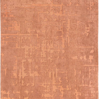 Ковёр из полиэфирного шёлка Бельгия STRUCTURES (LOUIS DE POORTERE)  - 170x240x (STRU_M_9199-ZA COPPER)