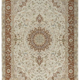 Ковёр ручной работы (Иран), шерсть TABRIZ IR (MOURO INTERTRADE)  - 200x300x4 (TZIR_IR_9-680-IR)