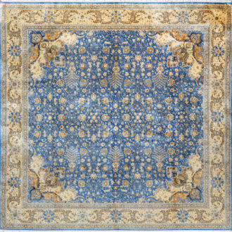 Ковёр из шёлка Иран MASTERPIECE QUM (SPERLOUS CARPETS)  - 249x248x5 (MAQU_M_081-21-VINTAGE BLUE)
