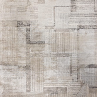 Ковёр из эвкалиптового шёлка Турция CROWN (VALENTIS CARPET)  - 200x300x6 (CRO_M_A741AP- LBGE-L.BGE)