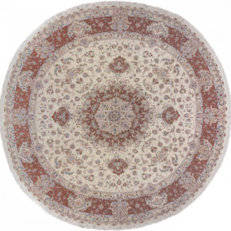 Ковёр ручной работы (Иран), шерсть TABRIZ IR (MOURO INTERTRADE)  - 478x488x5 (TZIR_IR_13-2-IR(Round))