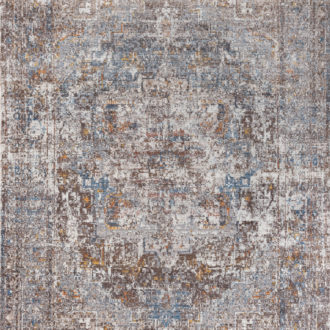 Ковёр из полиэфирного шёлка Турция MYSTIC (ART DIS TIC.LTD.STI.)  - 300x380x5 (MYST_M_0078A-BROWN-NAVY)