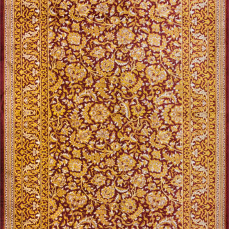Ковёр ручной работы (Иран), шёлк QOM (MOURO INTERTRADE)  - 96x145x3 (QOM_IR_JR583-26604/S-IR)