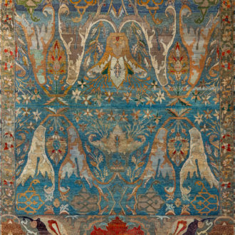 Ковёр ручной работы - ZIEGLER VINTAGE (ASHOKA) - 246x306 (ZIEV_R_AC228-BLU-MIX(246x306))