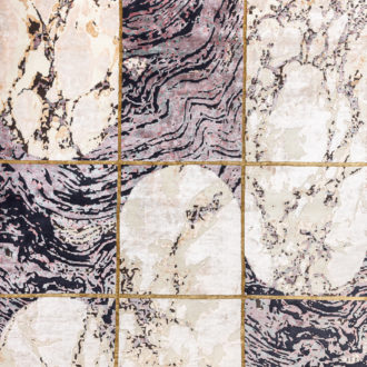 Ковёр ручной работы (Индия), арт-шёлк MARBLE T (TULSI)  - 293x392x8 (MRBL_R_MARBLE-LINES-6-COLOR-2)