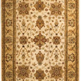Ковёр ручной работы (Индия), шерсть GAZNI KANU (KANU EXPORTS)  - 170x243x8 (GAZ_R_A209-BGE-LGLD)