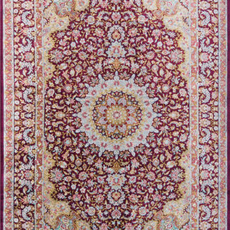 Ковёр ручной работы (Иран), шёлк QUM MM IR (MOURO INTERTRADE)  - 160x235x3 (QUM_IR_14-255-IR AHMADI)