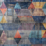 Ковёр ручной работы (Индия), бамбуковый шёлк UNSTRING (JAIPUR)  - 279x366x7 (UNSTR_R_SRB730-CGRAY-FDENIM)