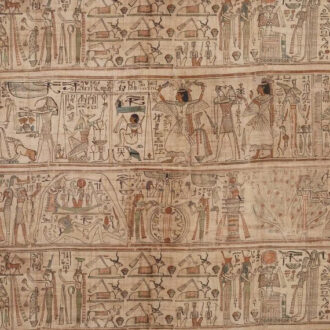 Ткань лён Pierre Frey Le Scribe - Papyrus