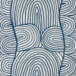 Ткань хлопок Pierre Frey Hojo Garden - Indigo