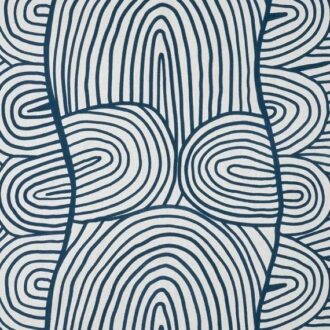 Ткань хлопок Pierre Frey Hojo Garden - Indigo