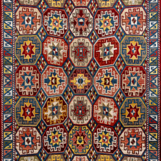 Ковёр - RAKKAS от ART DIS TIC.LTD.STI. - 300 x 380 - RAKS_M_0312A-BORDO-NAVY