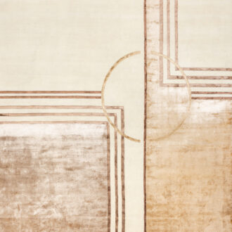 Ковёр - CARTIE COLLECTION от TULSI - 249 x 295 - CARC_R_ART DECO-3-BGE