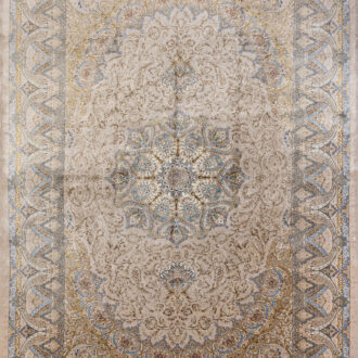 Ковёр - MASTERPIECE QUM от Katrin - 200 x 300 - MAQU_M_027-23-1530-CREAM-LBLUE Katrin