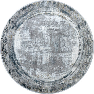 Ковёр - ASPENDOS от MILAT - 200 x 200 - ASP_M_M175A-C-DGRY-DGRY(Round)