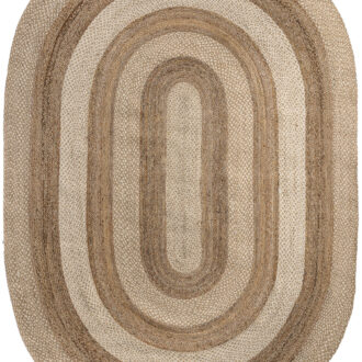 Ковёр - JUTE от JAVI HOME - 200 x 290 - JTE_R_NAT-BEIGE(Oval)