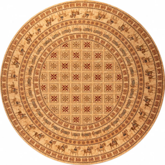 Ковёр - KASHQAI от OSTA CARPETS NV - 300 x 300 - KASHQ_M_4301-100(Round)