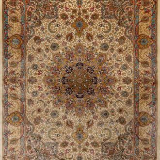 Ковёр - MASTERPIECE QUM от Shahrokh - 99 x 150 - MAQU_M_006-24-NASIM-Сream-Q157