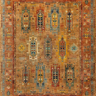 Ковёр - WAZIR от 0 - 206 x 256 - WZR_R_23125-BRN-BRN