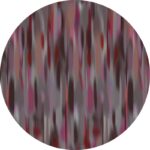 Ковёр - Akira round Japanese Peony Red - MOOOI - 350 x 350
