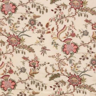 Ткань - Pierre Frey - Coromandel - broderie - B7561001 - Fond Crème