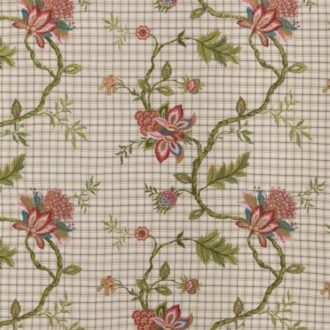 Ткань - Pierre Frey - Rambouillet - broderie - B7566001 - Multicolore