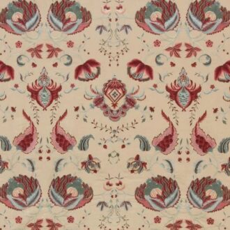 Ткань - Pierre Frey - Pondichery - broderie - B7574001 - Multicolore