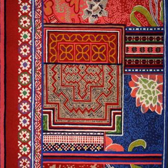 Ковёр - Toulemonde Bochart - Baya Multi rouge - 170 x 240