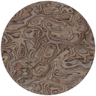 Ковёр - Beetle Grain Round Almond - MOOOI - 250 x 250