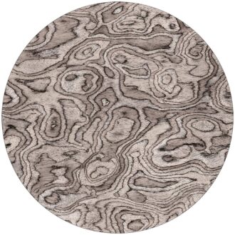 Ковёр - Beetle Grain Round Oyster - MOOOI - 250 x 250