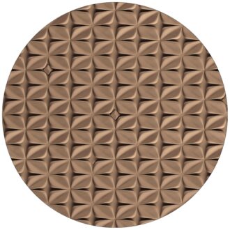 Ковёр - Clover Tile Round Biscuit - MOOOI - 350 x 350