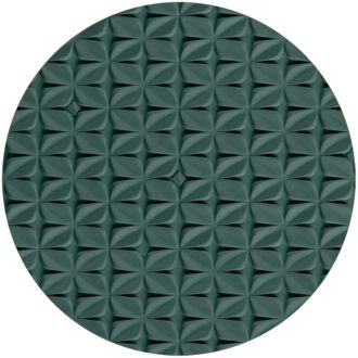 Ковёр - Clover Tile Round Greenhouse - MOOOI - 350 x 350