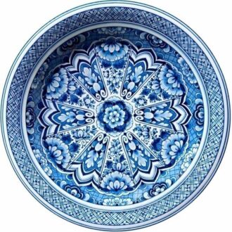 Ковёр - Delft Blue - MOOOI - 250 x 250