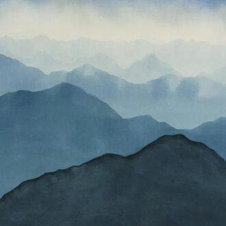 Ткань - Pierre Frey - Yunnan - F3726001 - Bleu Terrestre