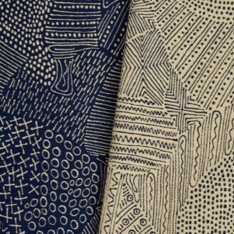 Ткань - Pierre Frey - Segou - F3860002 - Indigo