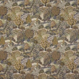 Ткань - Pierre Frey - Bois des fees - F3893001 - Automne