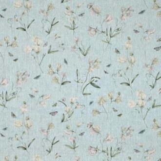 Ткань - Pierre Frey - Les pois de senteur - F3905002 - Aquatique