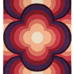 Ковёр - Toulemonde Bochart - Flower Power Fushia - 200 x 300