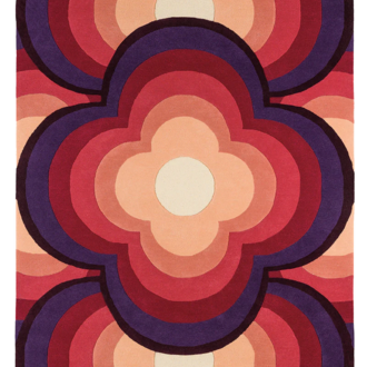 Ковёр - Toulemonde Bochart - Flower Power Fushia - 200 x 300