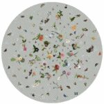 Ковёр - Garden of Eden round grey - MOOOI - 250 x 250