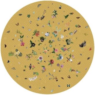 Ковёр - Garden of Eden round yellow - MOOOI - 250 x 250
