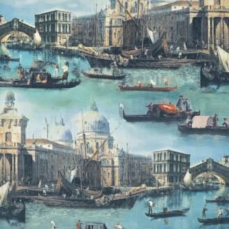 Ткань - Pierre Frey - Venezia - I6626001 - Acqua E Cielo