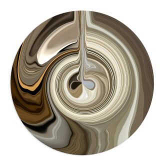 Ковёр - Liquid Layers Carpet round marl - MOOOI - 250 x 250