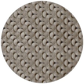 Ковёр - Lotus Tile Round Almond - MOOOI - 250 x 250